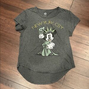 Disney New York City Charcoal Gray T-Shirt